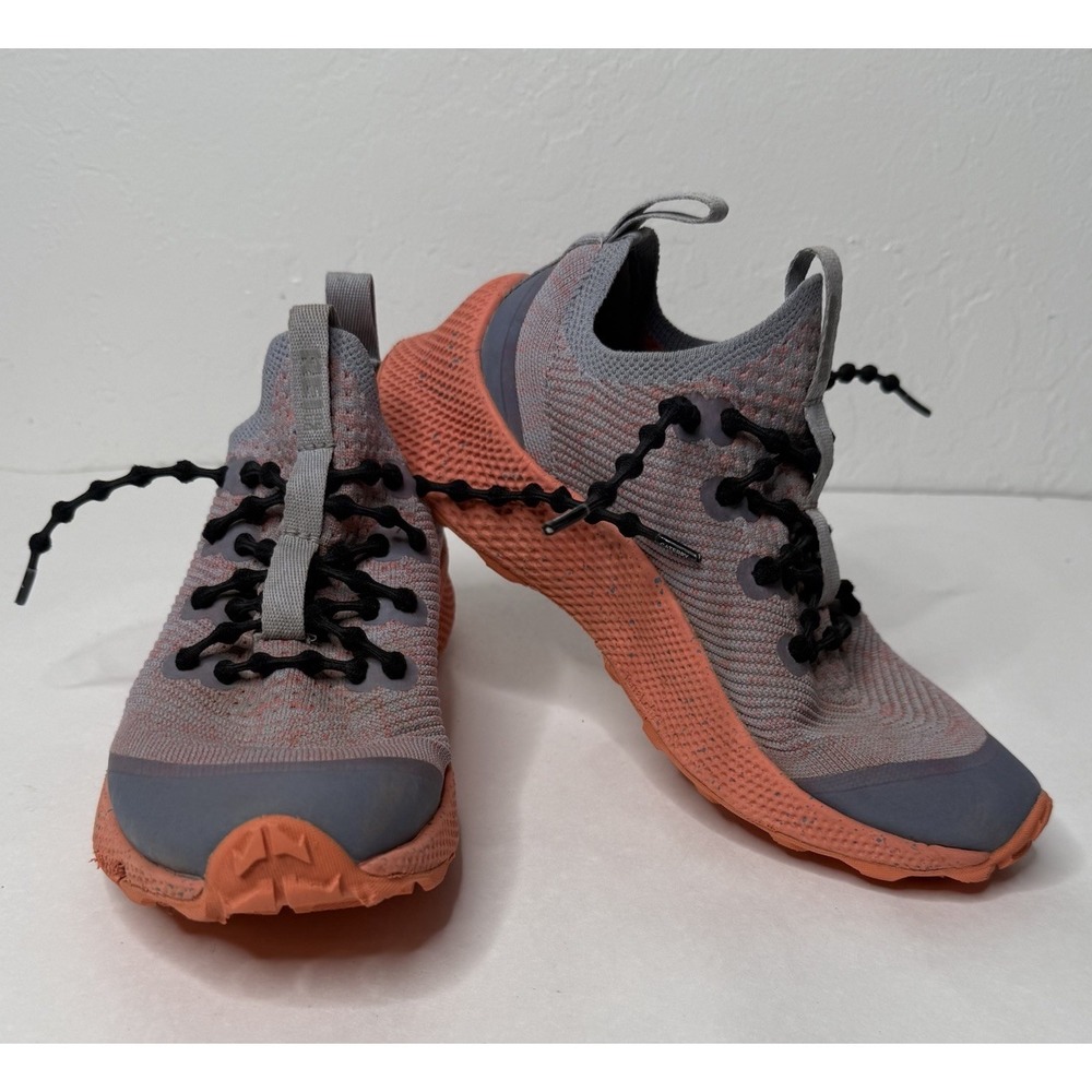 REI‎ Co-op Swiftland Trail Running Shoes Womens Size 7 Knit Orange Athletic Hike